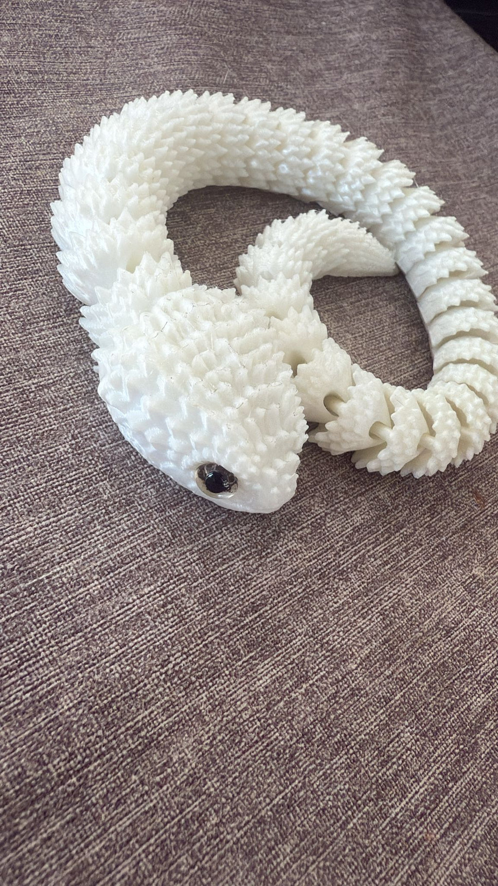 Snake with Glass Eyes – 30cm
