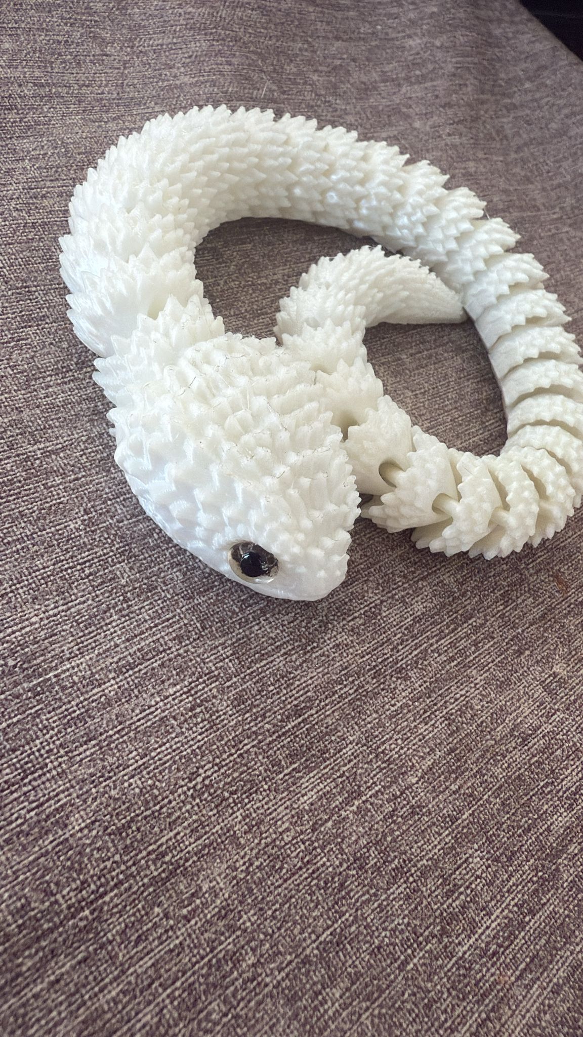 Snake with Glass Eyes – 30cm