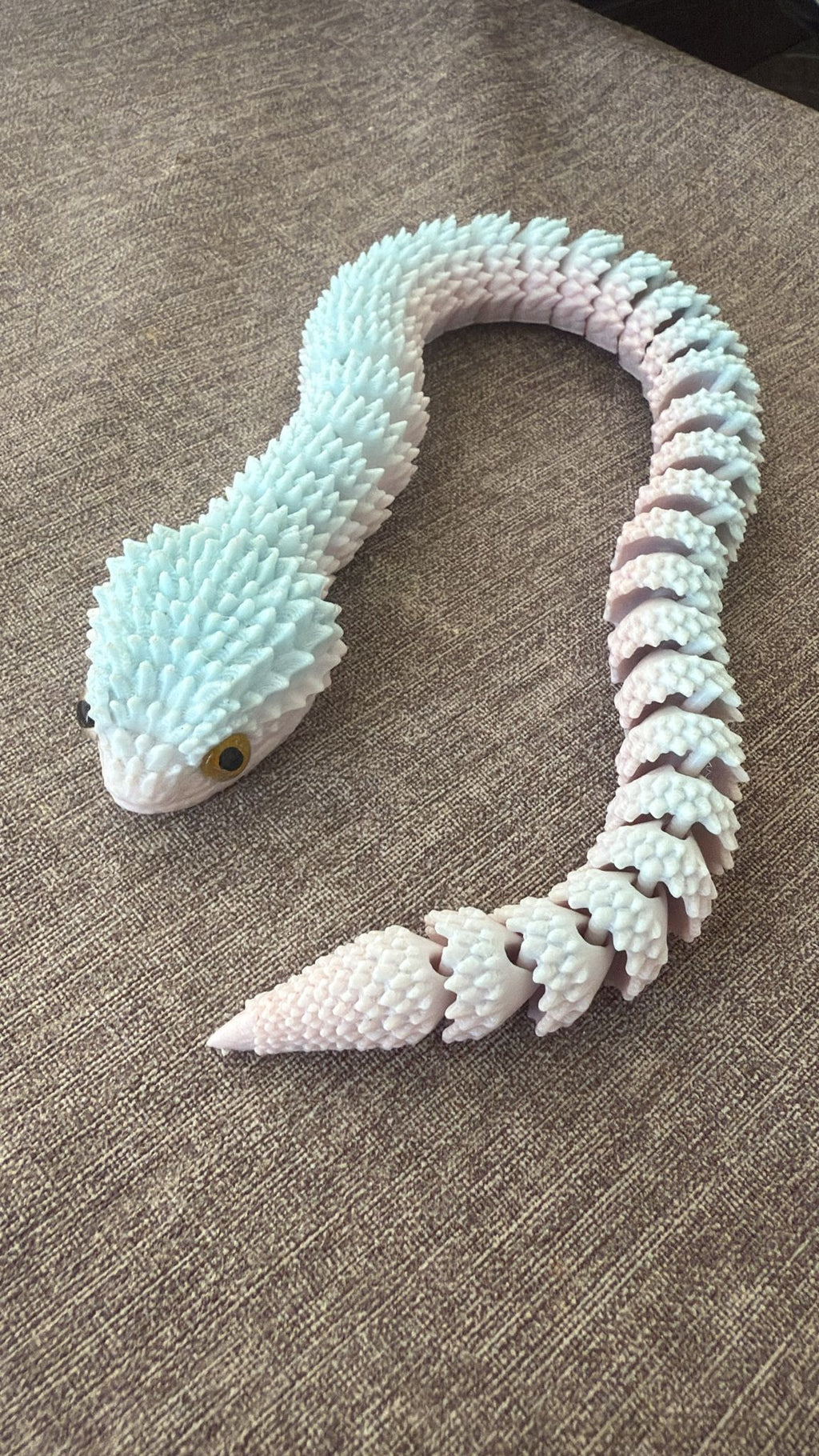 Snake with Glass Eyes – 30cm