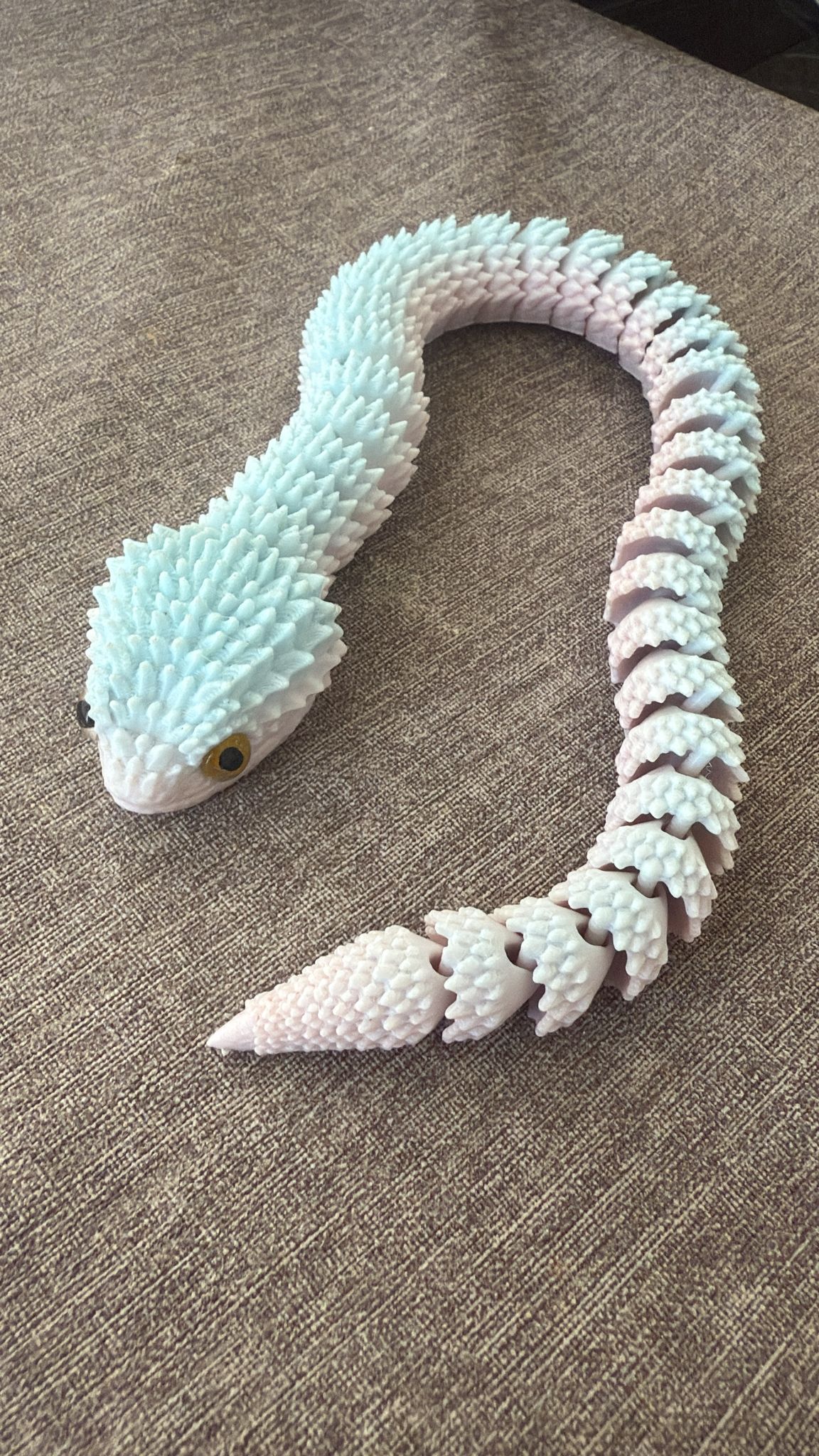 Snake with Glass Eyes – 30cm