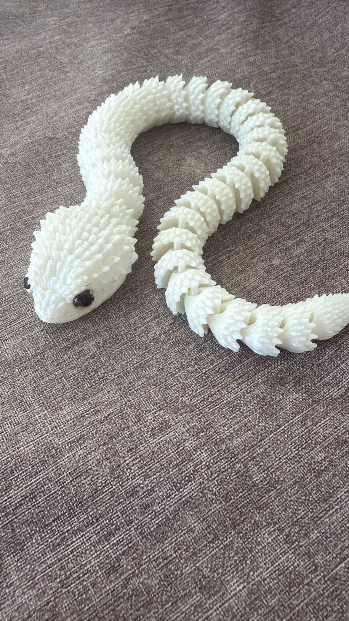 Snake with Glass Eyes – 30cm